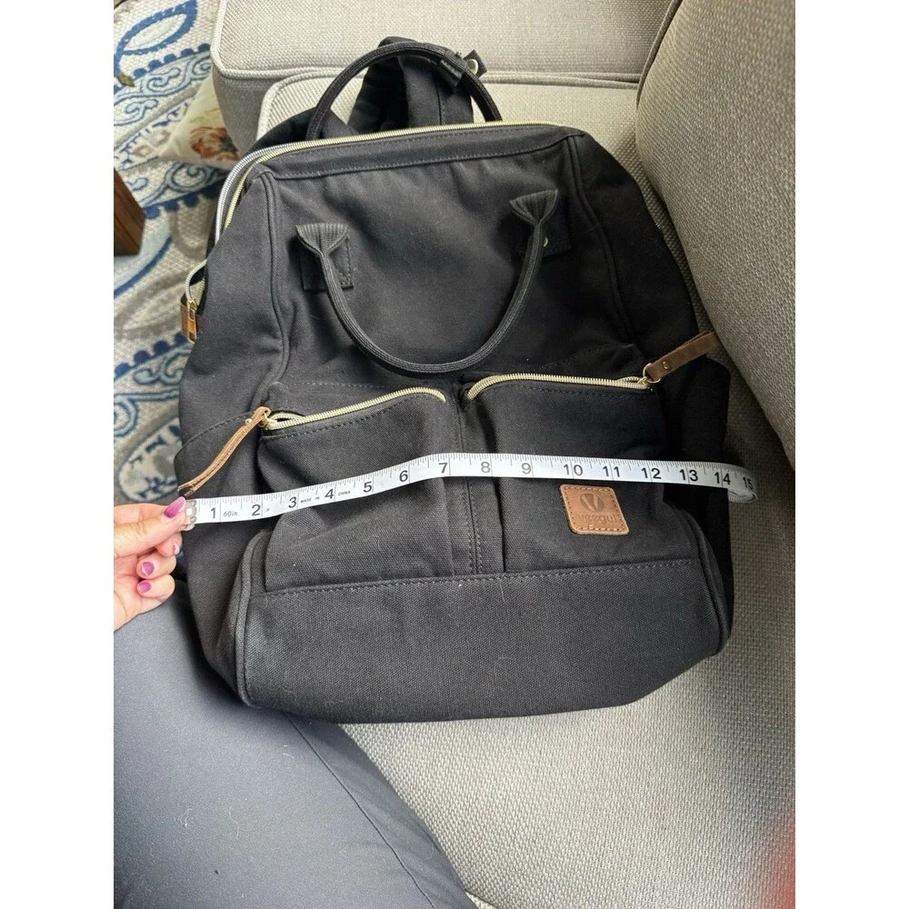 Veegul Army Black Stylish Multipurpose Large Pocket Backpack